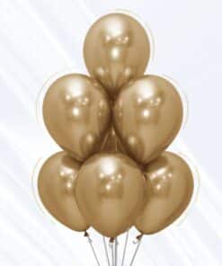Reflex Gold 30cm Sempertex Balloons Bag 50