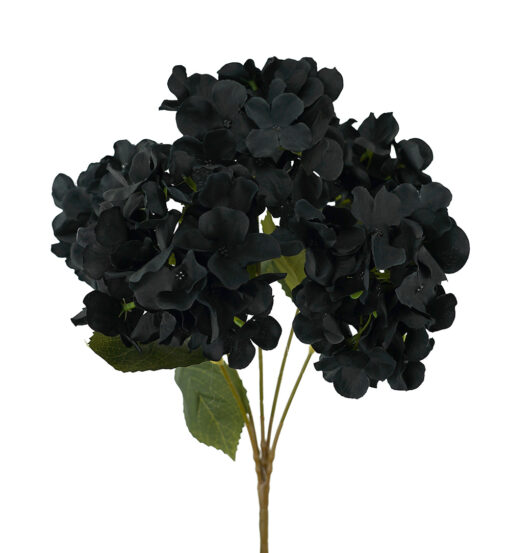 Black Hydrangea Bush 45CM