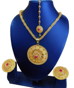Nefho (ንፍሖ) With Red Rhinestone